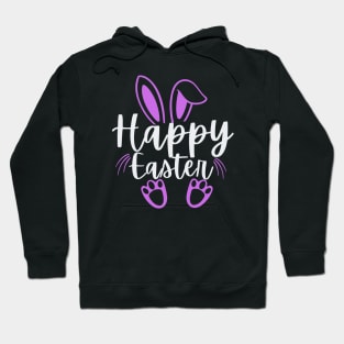 Happy Easter Bunny Rabbit Face Funny Easter Day Hoodie